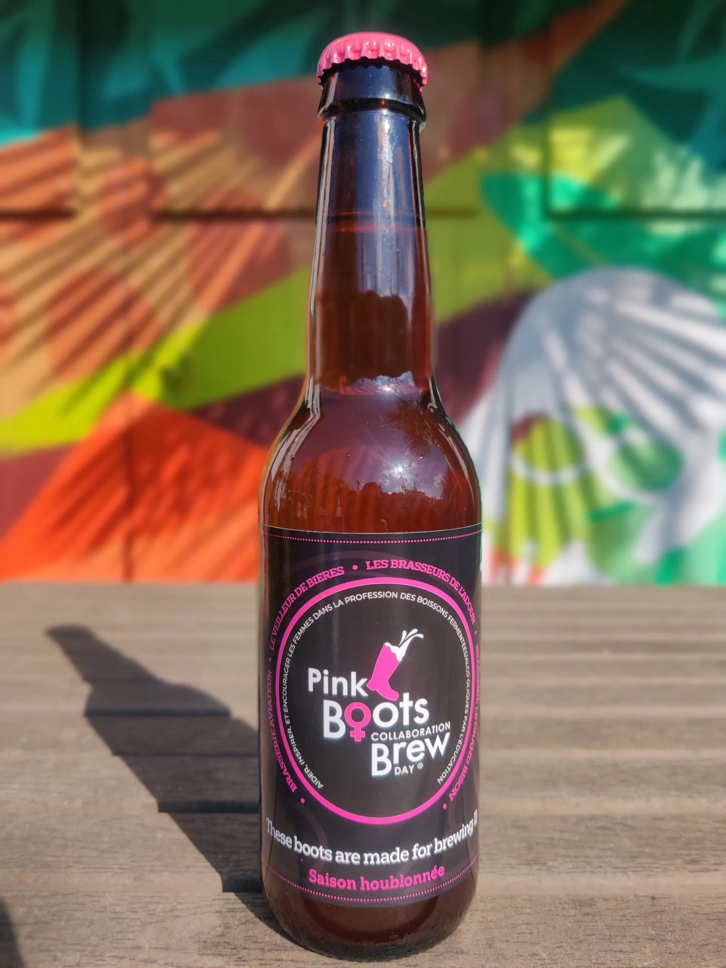 Pink boots - Bière Saison - bouteille 33cl
