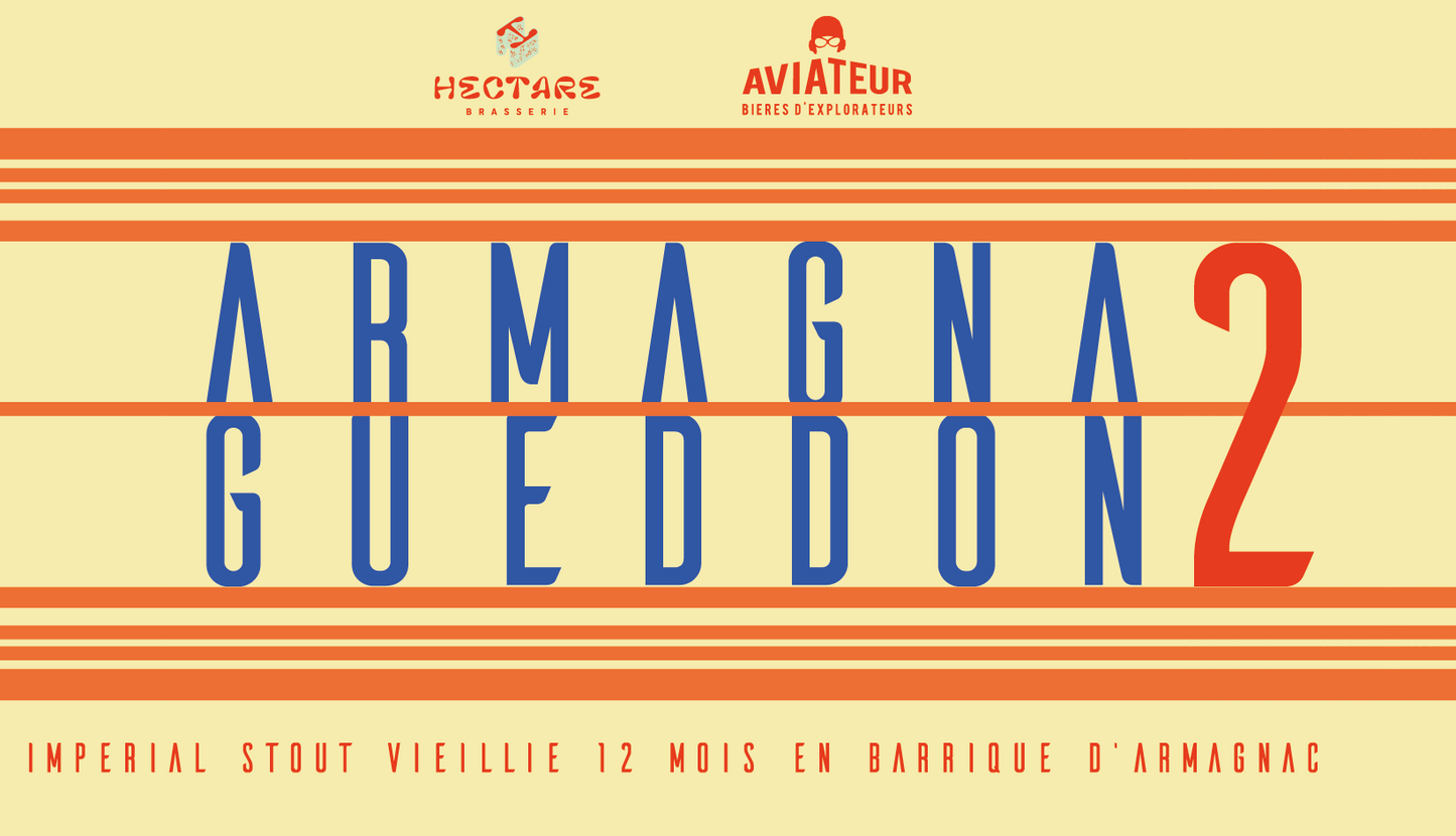 Armagnagueddon 2 - Imperial Stout pruneaux Armagnac BA - Bouteille 75 cl - 10%