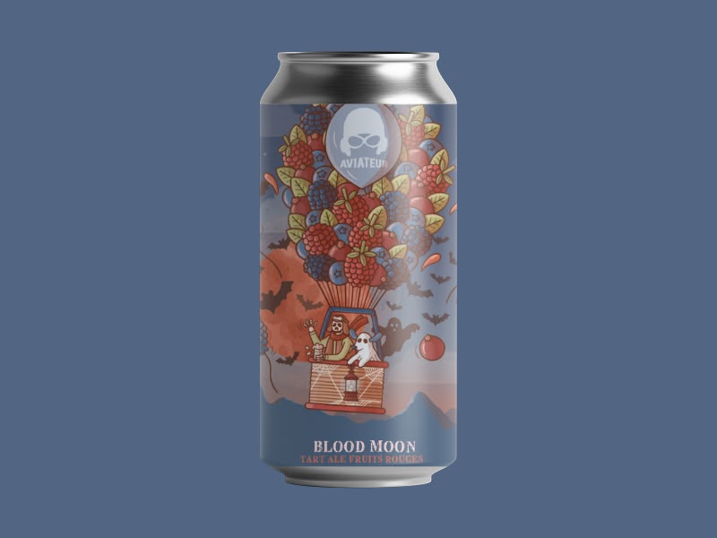 Blood Moon - Tart ale fruits rouges - Can 44cl - 6%