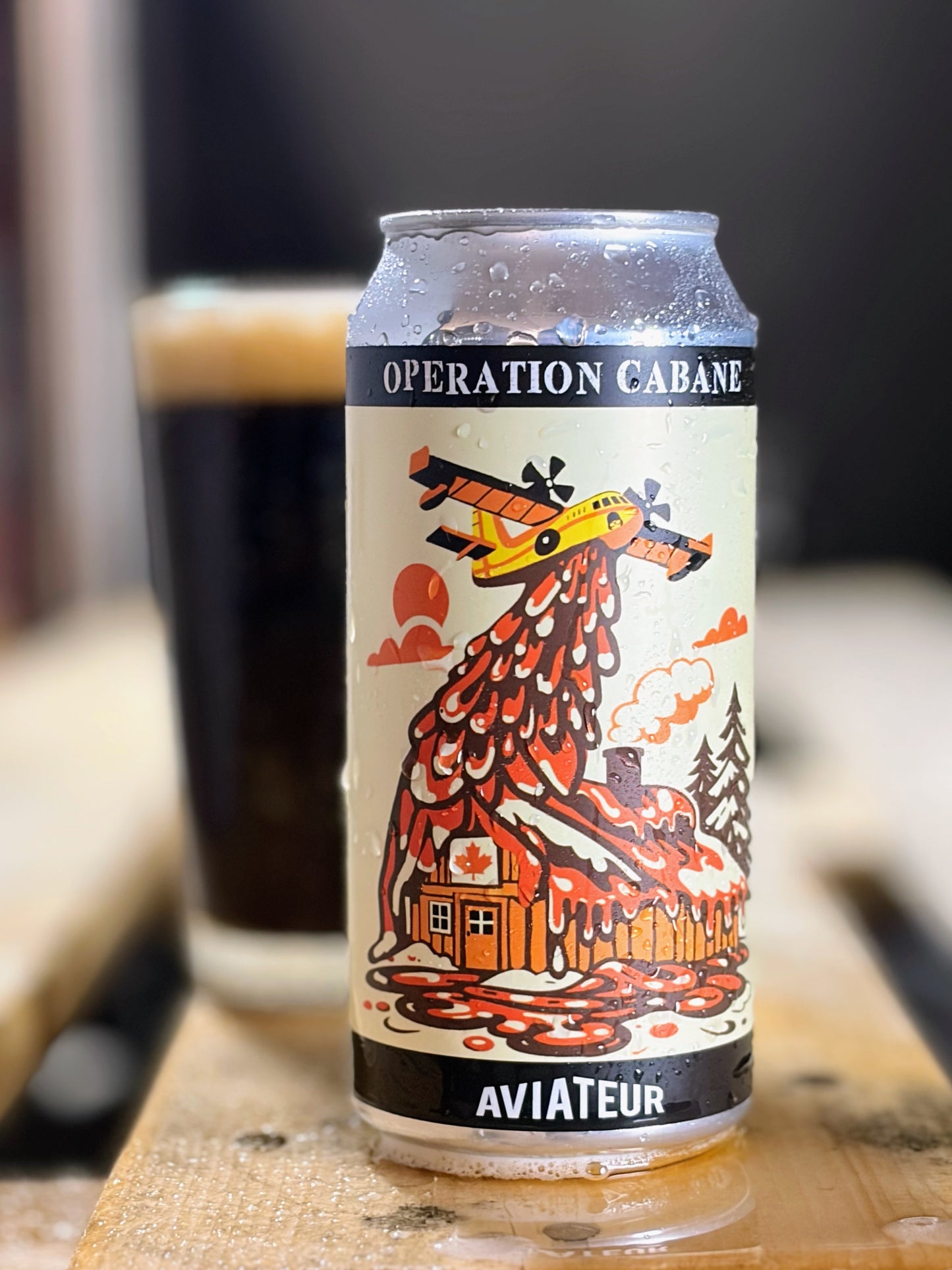 Operation Cabane - Stout Erable - Can 44 cl - 7%