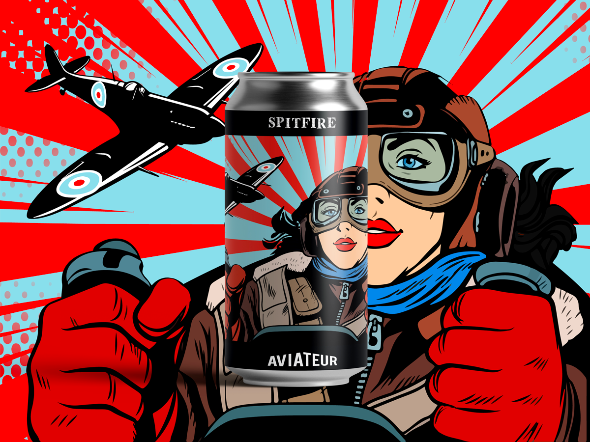 Spitfire - Bière Double IPA - Can 44 cl