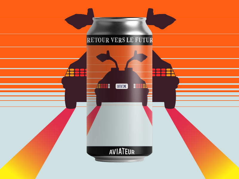 Retour vers le futur - West coast IPA - Can 44cl - 5,5%