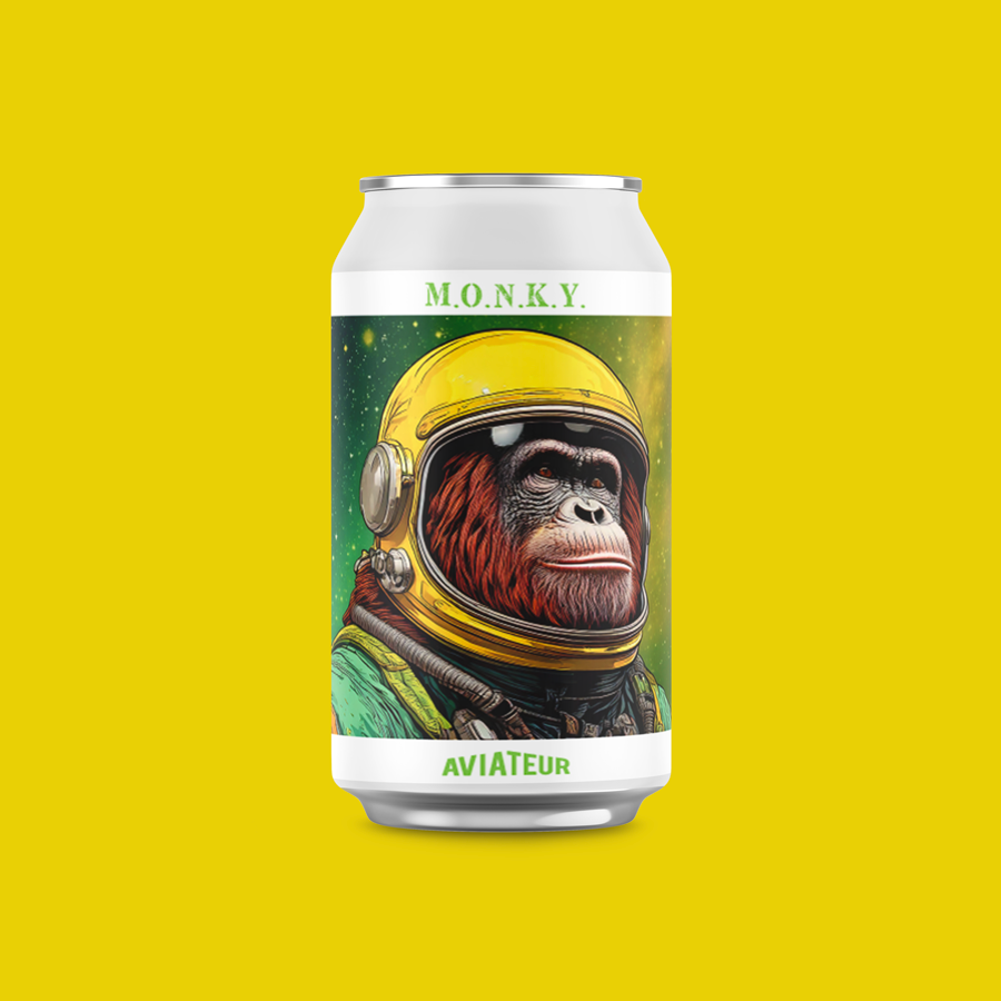 M.O.N.K.Y. - Ginger Ale passion - Can 330ml