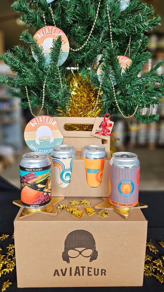Coffret de Noël - 4 bières 33 cl