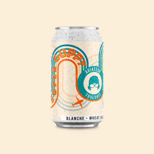 Super Guppy - Bière Blanche Wheat ale - Can 33cl