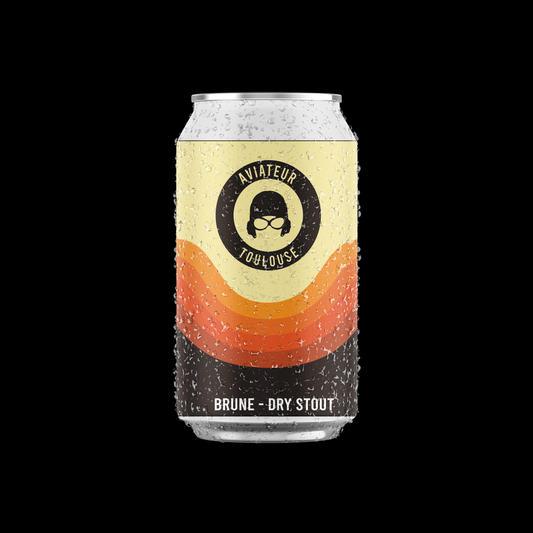 Super Puma - Bière Brune type Dry Stout - Can 33cl