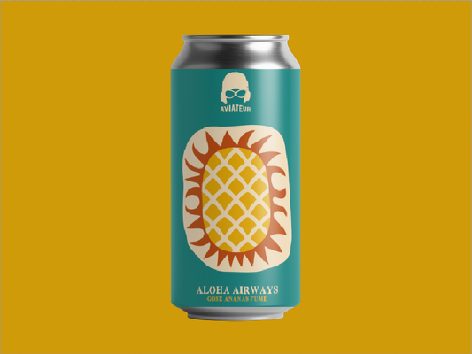Aloha Airways - Gose Ananas fumée - Can 44cl - 4,5%