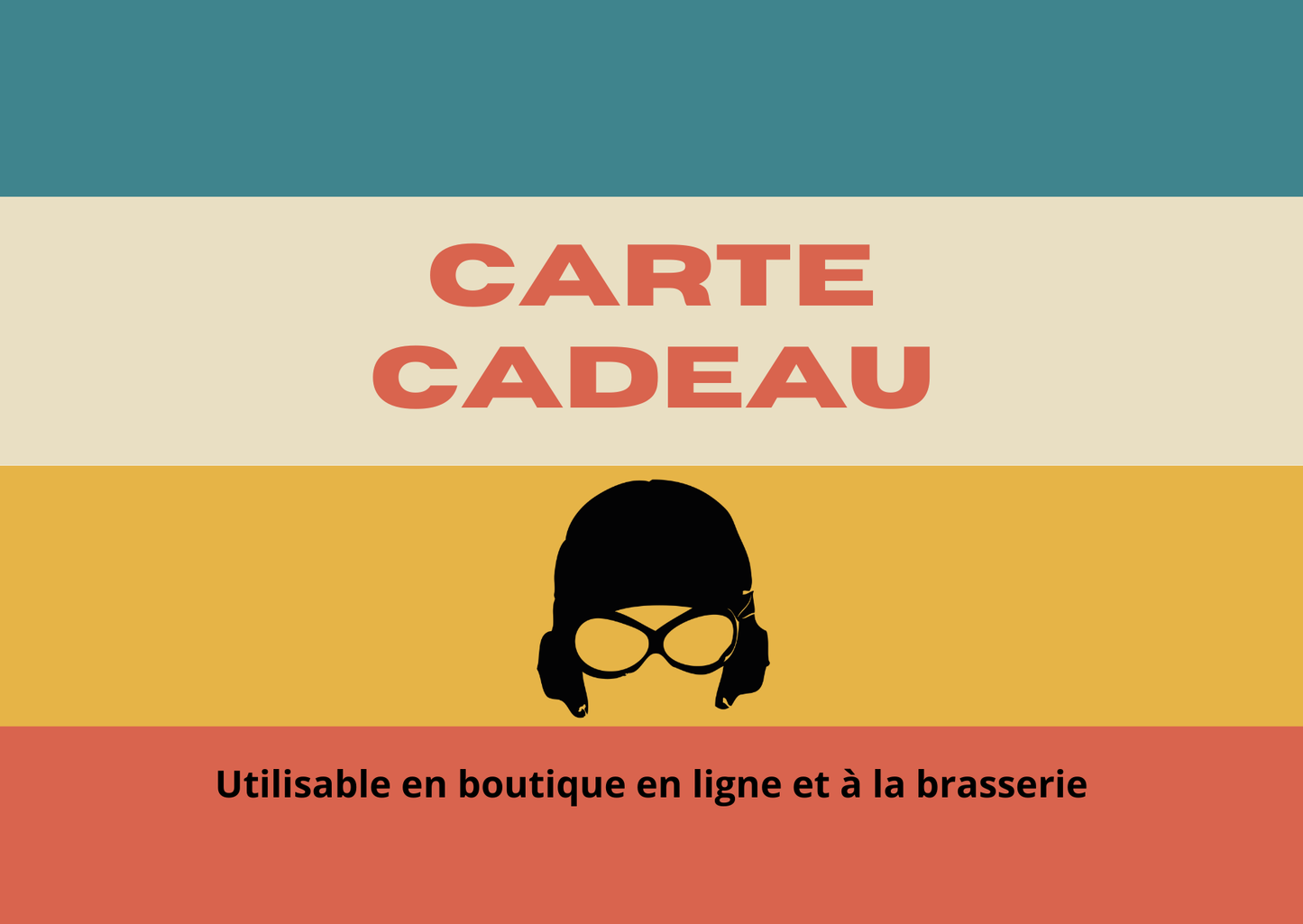 Carte Cadeau Aviateur