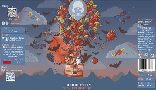 Blood Moon - Tart ale fruits rouges - Can 44cl - 6%