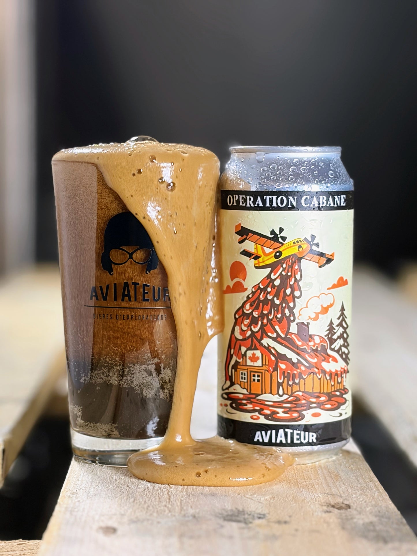 Operation Cabane - Stout Erable - Can 44 cl - 7%